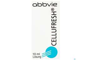 Sie sehen eine Packung Cellufresh Traenenersatzmittel 10ml, Produktbild: 01 Cellufresh Traenenersatzmittel 10ml, A-Nr.: 2997641 - 01