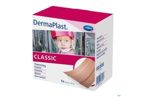 Wundpflaster Dermaplast/professional Heftpflaster Classic 5mx 6cm Rolle 1st, A-Nr.: 2993979 - 01