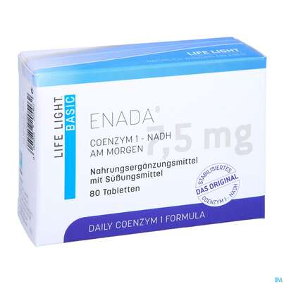 Enada N.a.d.h Dr.birkmayer Tabl 7,5mg 80st, A-Nr.: 2963926 - 03