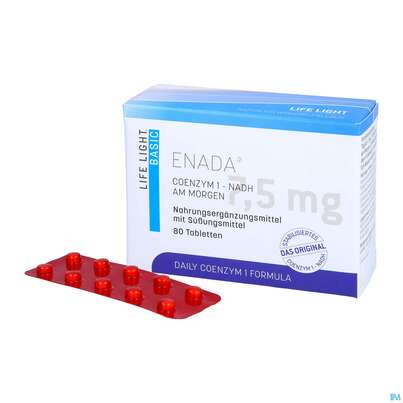 Enada N.a.d.h Dr.birkmayer Tabl 7,5mg 80st, A-Nr.: 2963926 - 06