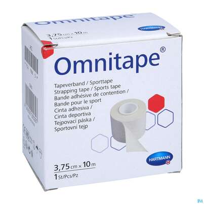 Sie sehen eine Packung Omnitape 10mx 3,75cm 1st, Produktbild: 05 Omnitape 10mx 3,75cm 1st, A-Nr.: 1520339 - 05