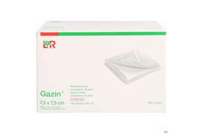 Mullkompressen Gazin Baumw.17faedig Steril 8fach 7,5x 7,5cm 50x2 100st, A-Nr.: 2309256 - 01