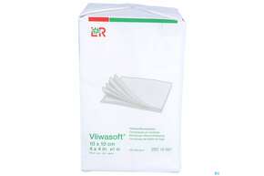 Vlieskompressen Vliwasoft 6fach/unsteril Lose 10x 10cm 100st, A-Nr.: 1372815 - 01