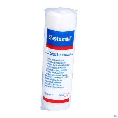 Elastische Binden Elastomull Einzeln Verpackt 4mx12cm 1st, A-Nr.: 0188972 - 02