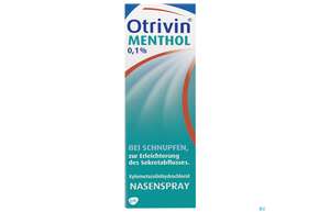 Otrivin Nasenspray 0,1% Menthol 15ml, A-Nr.: 1312144 - 01