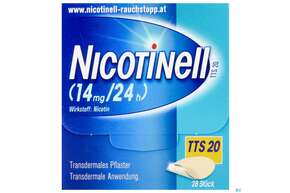 Nicotinell Transdermale Pflaster Tts 20 (14mg/24h) 28st, A-Nr.: 1254547 - 01