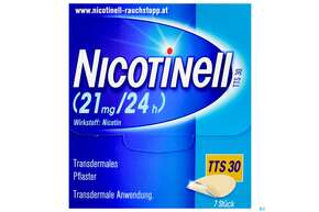 Nicotinell Transdermale Plfaster Tts 30 (21mg/24h) 7st, A-Nr.: 1254553 - 01