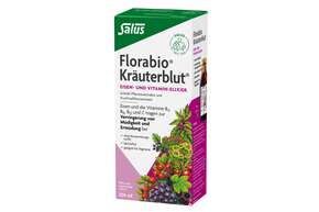 Sie sehen eine Packung Florabio® Kräuterblut®-Saft, Produktbild: 01 Florabio® Kräuterblut®-Saft, A-Nr.: 1127317 - 01