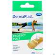 Sie sehen eine Packung Wundpflaster Dermaplast/protect Strips 19x 72mm 20st, Produktbild: 01 Wundpflaster Dermaplast/protect Strips 19x 72mm 20st, A-Nr.: 3041577 - 01