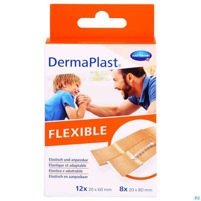 Wundpflaster Dermaplast Elastic Strips 2 Groessen 20st, A-Nr.: 3047195 - 01