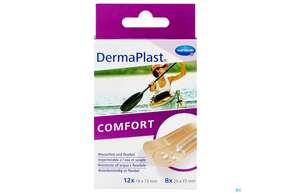 Sie sehen eine Packung Dermaplast Comfort 2 Groessen 20st, Produktbild: 01 Dermaplast Comfort 2 Groessen 20st, A-Nr.: 4173890 - 01