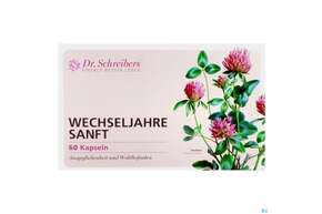 Sie sehen eine Packung Dr.schreibers Wechseljahre Sanft 60st, Produktbild: 01 Dr.schreibers Wechseljahre Sanft 60st, A-Nr.: 4545699 - 01