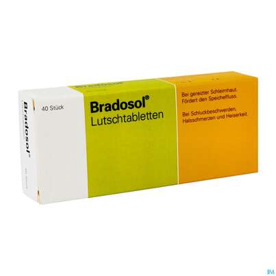 Bradosol Lutschtabl 40st, A-Nr.: 3695037 - 02