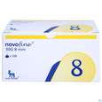 Sie sehen eine Packung Injektionsspritzen U.zubeh. Insulin Novofine Pen-nadeln 31g 0,30x 8mm L5 36 100st, Produktbild: 02 Injektionsspritzen U.zubeh. Insulin Novofine Pen-nadeln 31g 0,30x 8mm L5 36 100st, A-Nr.: 2699582 - 02