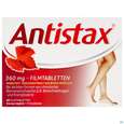 Sie sehen eine Packung Antistax Filmtabl 360mg 60st, Produktbild: 01 Antistax Filmtabl 360mg 60st, A-Nr.: 3520421 - 01