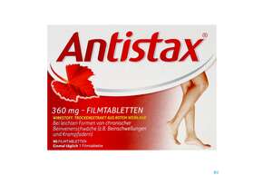 Antistax Filmtabl 360mg 90st, A-Nr.: 3546432 - 01