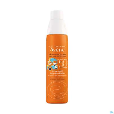 Sie sehen eine Packung Avène Kinder-sonnenspray Spf 50+ 200ml, Produktbild: 06 Avène Kinder-sonnenspray Spf 50+ 200ml, A-Nr.: 3208066 - 06