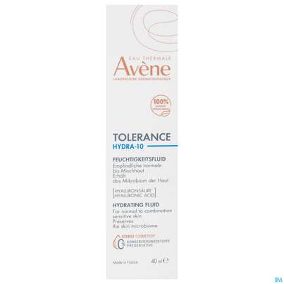 AVENE TOLER.HYDRA-10 FLUID 40ML, A-Nr.: 5675659 - 01