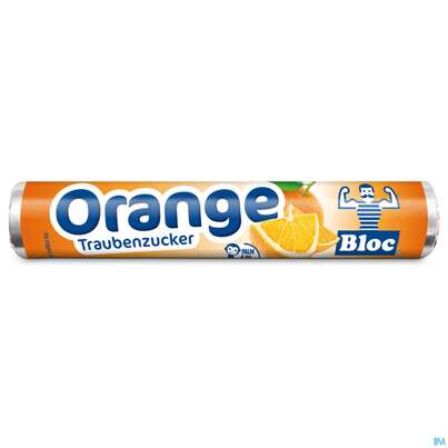 Bloc Traubenzucker Rollen Orange 42g, A-Nr.: 0753260 - 01