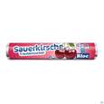 Sie sehen eine Packung Bloc Traubenzucker Rollen Sauerkirsch 42g, Produktbild: 02 Bloc Traubenzucker Rollen Sauerkirsch 42g, A-Nr.: 0753277 - 02