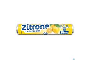 Bloc Traubenzucker Rollen Zitrone 42g, A-Nr.: 0753283 - 01