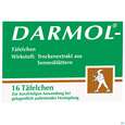 Sie sehen eine Packung Darmol 16 Täfelchen, Produktbild: 01 Darmol 16 Täfelchen, A-Nr.: 0841917 - 01