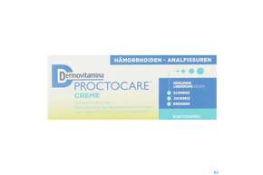 Sie sehen eine Packung Dermovitamina Proctocare Creme 30ml, Produktbild: 01 Dermovitamina Proctocare Creme 30ml, A-Nr.: 4855218 - 01