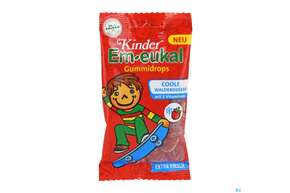 Em-eukal Gummidrops Zuckerhaltig/kinder Coole Walderdbeere 75g, A-Nr.: 5165823 - 01