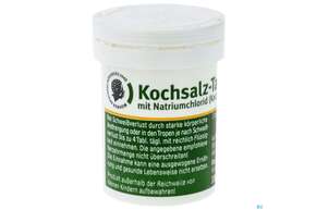 Sie sehen eine Packung Kochsalztabl 100st, Produktbild: 01 Kochsalztabl 100st, A-Nr.: 4407336 - 01