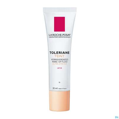 Sie sehen eine Packung La Roche Posay Koerperpflege Toleriane/teint Make Up Fluid 10 30ml, Produktbild: 04 La Roche Posay Koerperpflege Toleriane/teint Make Up Fluid 10 30ml, A-Nr.: 3475726 - 04