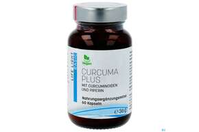Sie sehen eine Packung Curcuma Kapseln Life Light 60st, Produktbild: 01 Curcuma Kapseln Life Light 60st, A-Nr.: 3874449 - 01