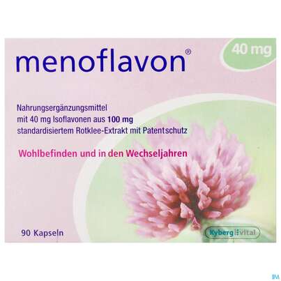 Menoflavon Kapseln 40mg -kyberg 90st, A-Nr.: 3407624 - 01