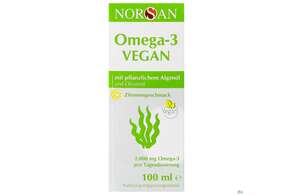 Omega -3 Norsan Oel Vegan Zitr.geschm.,hochd. 100ml, A-Nr.: 4383995 - 01