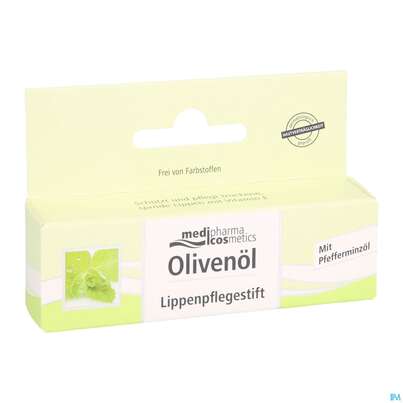 Sie sehen eine Packung Oliven Oel Dr.theiss Lippen Pflegestift 4,8g, Produktbild: 03 Oliven Oel Dr.theiss Lippen Pflegestift 4,8g, A-Nr.: 3090653 - 03