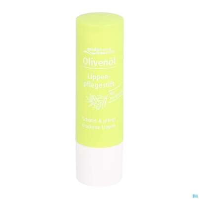 Sie sehen eine Packung Oliven Oel Dr.theiss Lippen Pflegestift 4,8g, Produktbild: 07 Oliven Oel Dr.theiss Lippen Pflegestift 4,8g, A-Nr.: 3090653 - 07