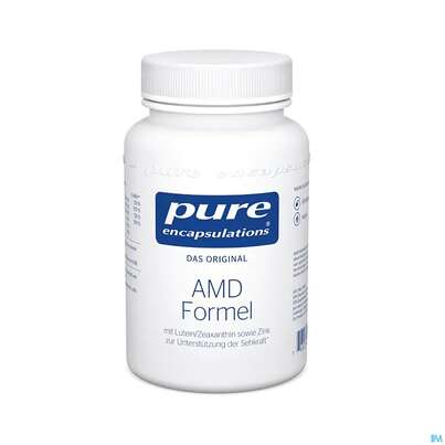 Sie sehen eine Packung Pure Encapsulations Amd Formel 60 Kapseln, Produktbild: 02 Pure Encapsulations Amd Formel 60 Kapseln, A-Nr.: 4171419 - 02