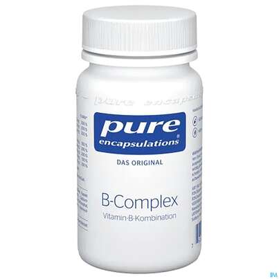 Sie sehen eine Packung Pure Encapsulations B-complex 60 Kapseln, Produktbild: 01 Pure Encapsulations B-complex 60 Kapseln, A-Nr.: 4559000 - 01