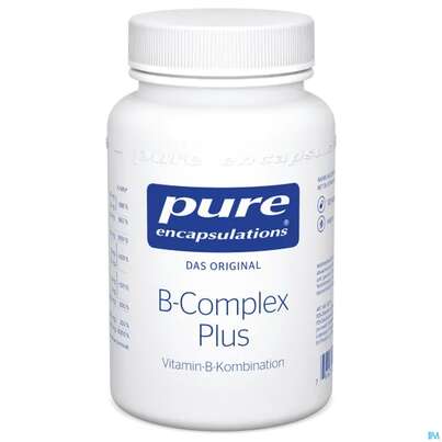 Sie sehen eine Packung Pure Encapsulations B-complex Plus 120 Kapseln, Produktbild: 02 Pure Encapsulations B-complex Plus 120 Kapseln, A-Nr.: 3046497 - 02