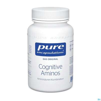 Sie sehen eine Packung Pure Encapsulations Cognitive Aminos 60 Kapseln, Produktbild: 02 Pure Encapsulations Cognitive Aminos 60 Kapseln, A-Nr.: 2785169 - 02