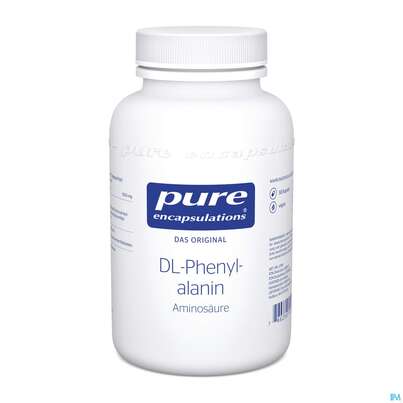 Sie sehen eine Packung Pure Encapsulations Dl-phenylalanin 90 Kapseln, Produktbild: 03 Pure Encapsulations Dl-phenylalanin 90 Kapseln, A-Nr.: 2382572 - 03