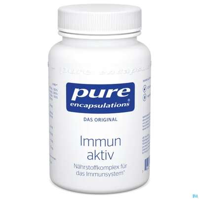Sie sehen eine Packung Pure Encapsulations Immun Aktiv 60 Kapseln, Produktbild: 02 Pure Encapsulations Immun Aktiv 60 Kapseln, A-Nr.: 4079317 - 02