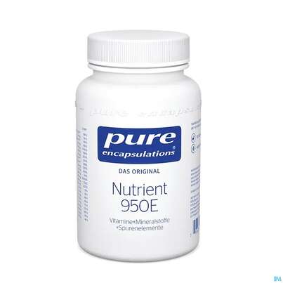 Sie sehen eine Packung Pure Encapsulations Nutrient 950e Ohne Cu/fe/jod 90 Kapseln, Produktbild: 02 Pure Encapsulations Nutrient 950e Ohne Cu/fe/jod 90 Kapseln, A-Nr.: 2284941 - 02