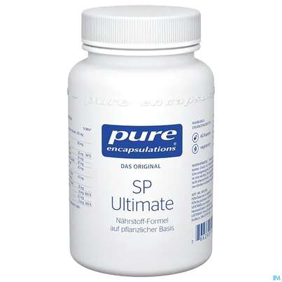 Sie sehen eine Packung Pure Encapsulations Sp Ultimate 60 Kapseln, Produktbild: 01 Pure Encapsulations Sp Ultimate 60 Kapseln, A-Nr.: 4069017 - 01
