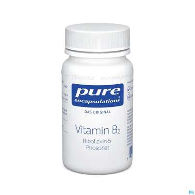 Sie sehen eine Packung Pure Encapsulations Vitamin B2 (riboflavin-5-phosphat) 90 Kapseln, Produktbild: 01 Pure Encapsulations Vitamin B2 (riboflavin-5-phosphat) 90 Kapseln, A-Nr.: 4295222 - 01