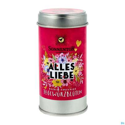 Sonnentor Bio Gewuerzbluetenmischung Alles Liebe Streudose 07738 30g, A-Nr.: 3309896 - 04