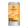 Sie sehen eine Packung Sonnentor Chai Kuesschen Streudose 07754 70g, Produktbild: 02 Sonnentor Chai Kuesschen Streudose 07754 70g, A-Nr.: 3871215 - 02