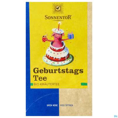 Sonnentor Tee/bio Geburtstagstee 02409 18st, A-Nr.: 3257886 - 01