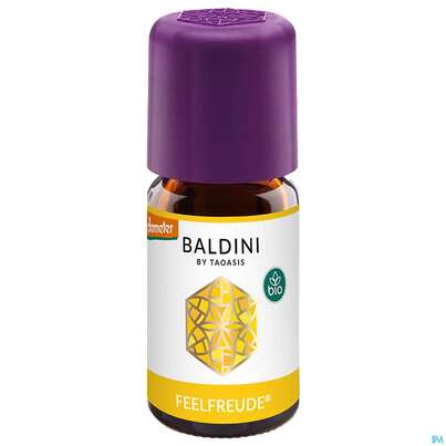 Sie sehen eine Packung Taoasis Baldini Feelfreude Demeter 5ml, Produktbild: 04 Taoasis Baldini Feelfreude Demeter 5ml, A-Nr.: 4330438 - 04