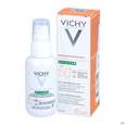 Sie sehen eine Packung Sonnenprodukte Vichy/capital Soleil Uv-clear Lsf50+ 40ml, Produktbild: 05 Sonnenprodukte Vichy/capital Soleil Uv-clear Lsf50+ 40ml, A-Nr.: 5672891 - 05