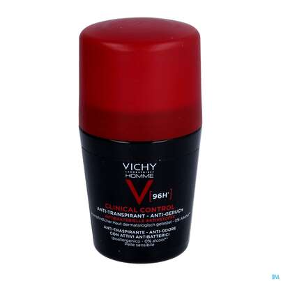Vichy Homme Deodorant/roll-on 96h Antitranspirant Clinic 50ml, A-Nr.: 5571581 - 04